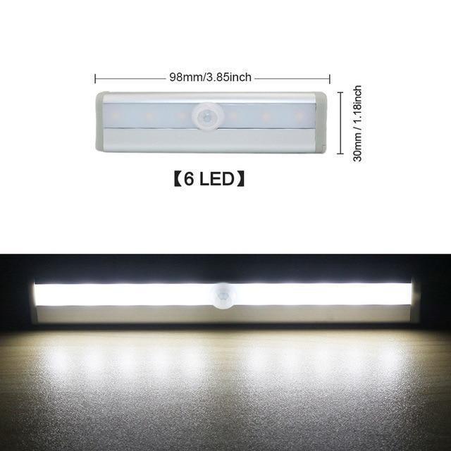 Luminária LED com Sensor de Movimentos - Muito Diferente | Grupo Imagine Digital - 08.904.399/0001-47