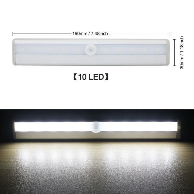 Luminária LED com Sensor de Movimentos - Muito Diferente | Grupo Imagine Digital - 08.904.399/0001-47